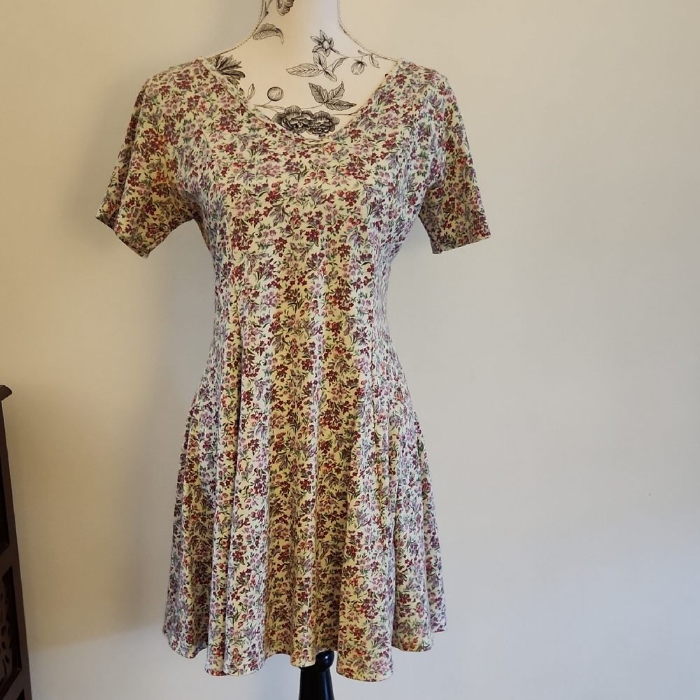 No Boundaries Multicolor Floral Mini Dress